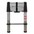 Aluminium Telescopic Ladder 9-Tread EN 131 | Pipe Manufacturers Ltd..