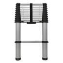 Aluminium Telescopic Ladder 11-Tread EN 131 | Pipe Manufacturers Ltd..