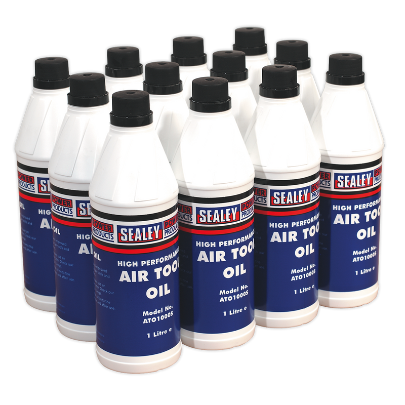 Air Tool Oil 1L Pack of 12 | Pipe Manufacturers Ltd..