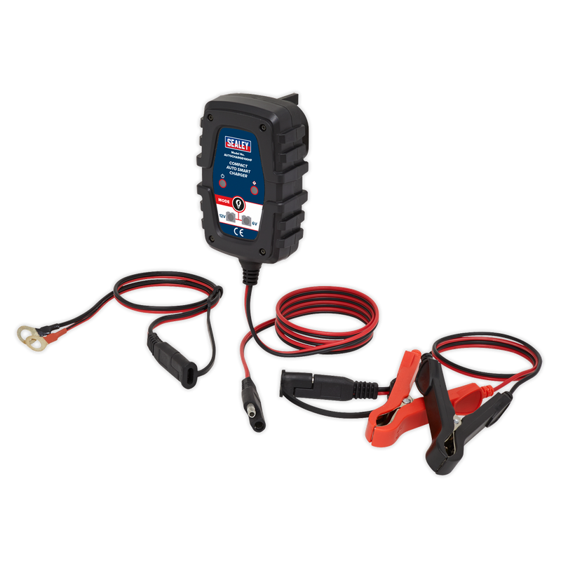 Compact Auto Smart Charger 1A 6/12V | Pipe Manufacturers Ltd..