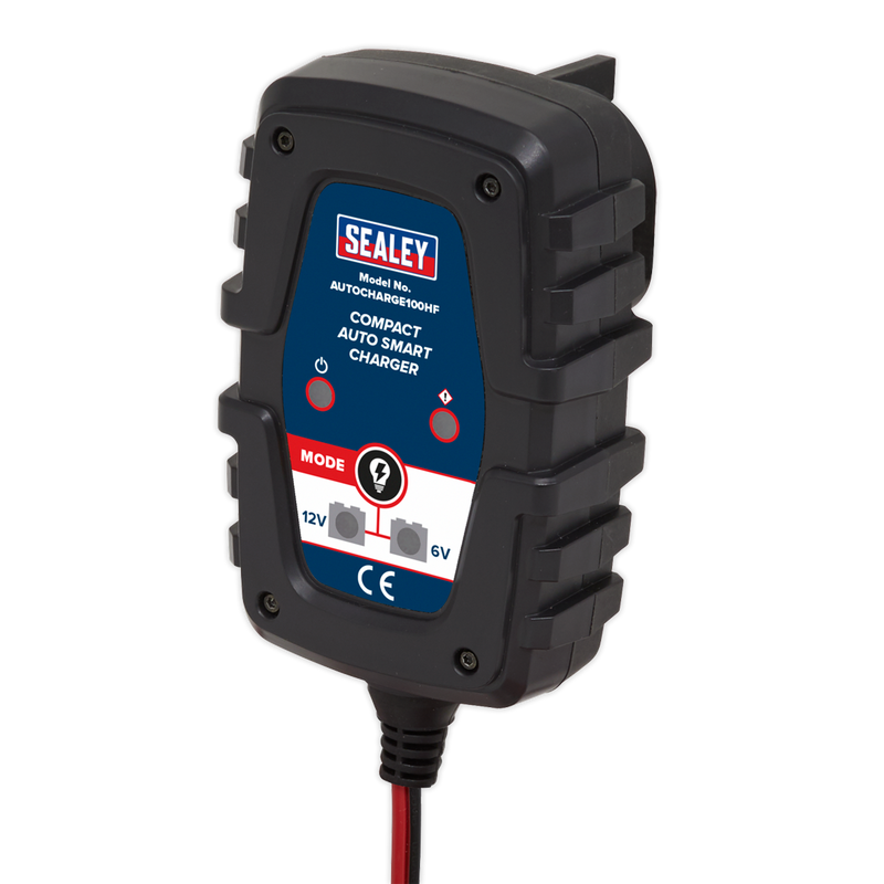 Compact Auto Smart Charger 1A 6/12V | Pipe Manufacturers Ltd..