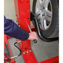 Vehicle Lift 1.5tonne Air/Hydraulic with Foot Pedal | Pipe Manufacturers Ltd..