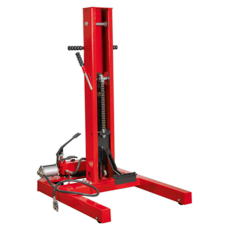 Vehicle Lift 1.5tonne Air/Hydraulic with Foot Pedal | Pipe Manufacturers Ltd..