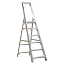 Aluminium Step Ladder 6-Tread Industrial BS 2037/1 | Pipe Manufacturers Ltd..