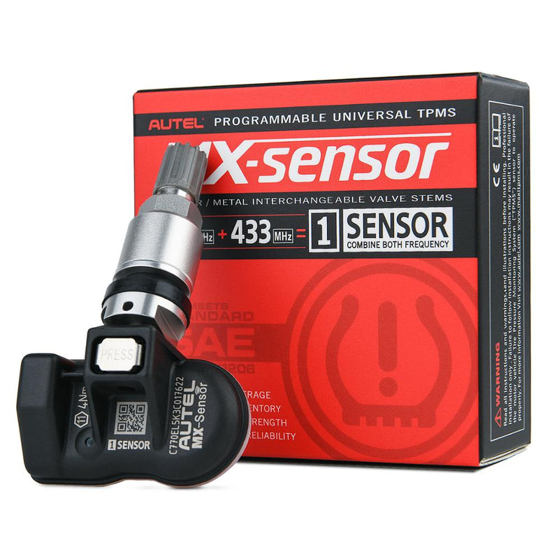 Autel MX-Sensor 2 in 1(315Mhz+433 Mhz) Sensor Programmable TPMS Sensor | Pipe Manufacturers Ltd..