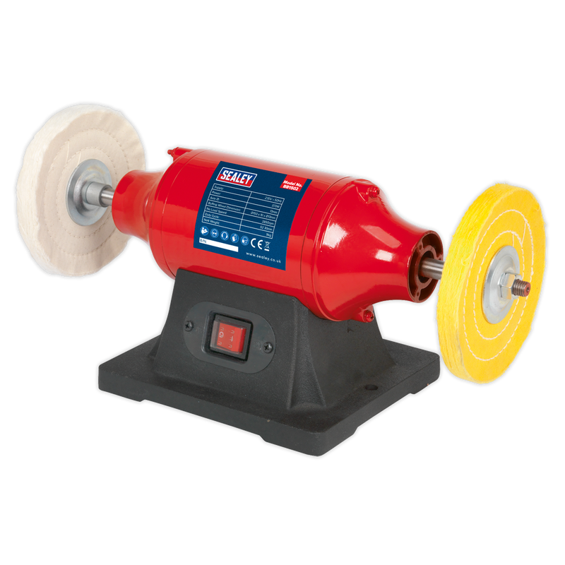 Bench Mounting Buffer/Polisher 150mm 370W/230V | Pipe Manufacturers Ltd..