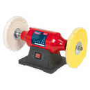 Bench Mounting Buffer/Polisher 200mm 550W/230V | Pipe Manufacturers Ltd..