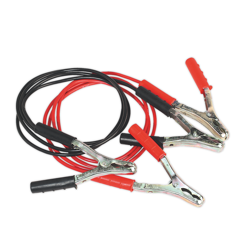 Booster Cables 10mm_ x 2.5m Copper 160A | Pipe Manufacturers Ltd..