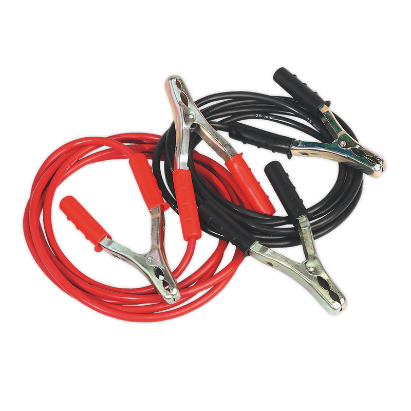 Booster Cables 25mm_ x 3.5m Copper 600A | Pipe Manufacturers Ltd..