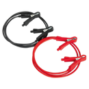 Booster Cables 5mm_ x 1.5m Copper 100A Motorcycle | Pipe Manufacturers Ltd..