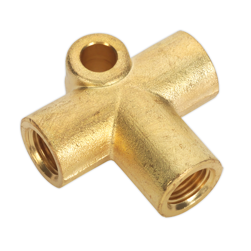 Brake Tube Connector M10 x 1mm 3-Way | Pipe Manufacturers Ltd..