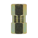 Brake Tube Connector M10 x 1mm Female to Female Pack of 10 | Pipe Manufacturers Ltd..