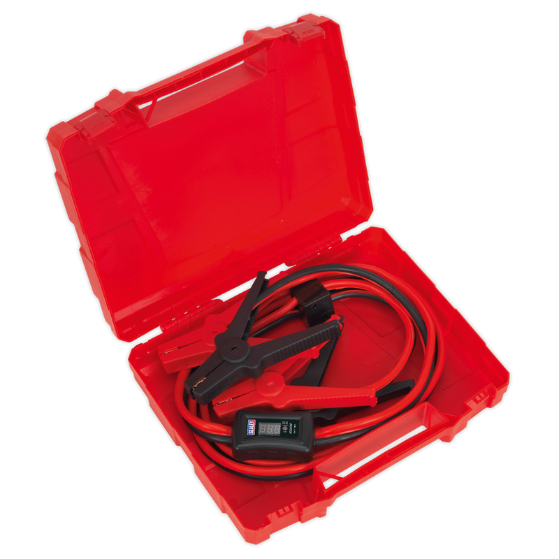 Booster Cables 16mm_ x 3m CCA 400A with Electronics Protection | Pipe Manufacturers Ltd..