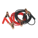 Booster Cables Heavy-Duty Clamps 25mm_ x 5m Copper 600A | Pipe Manufacturers Ltd..