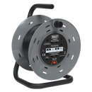 Cable Reel 25m 4 x 230V 1.25mm_ Thermal Trip | Pipe Manufacturers Ltd..