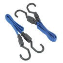 Flat Bungee Cord Set 460mm 2pc | Pipe Manufacturers Ltd..