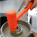 Brass Faced Dead Blow Hammer 1.5lb | Pipe Manufacturers Ltd..