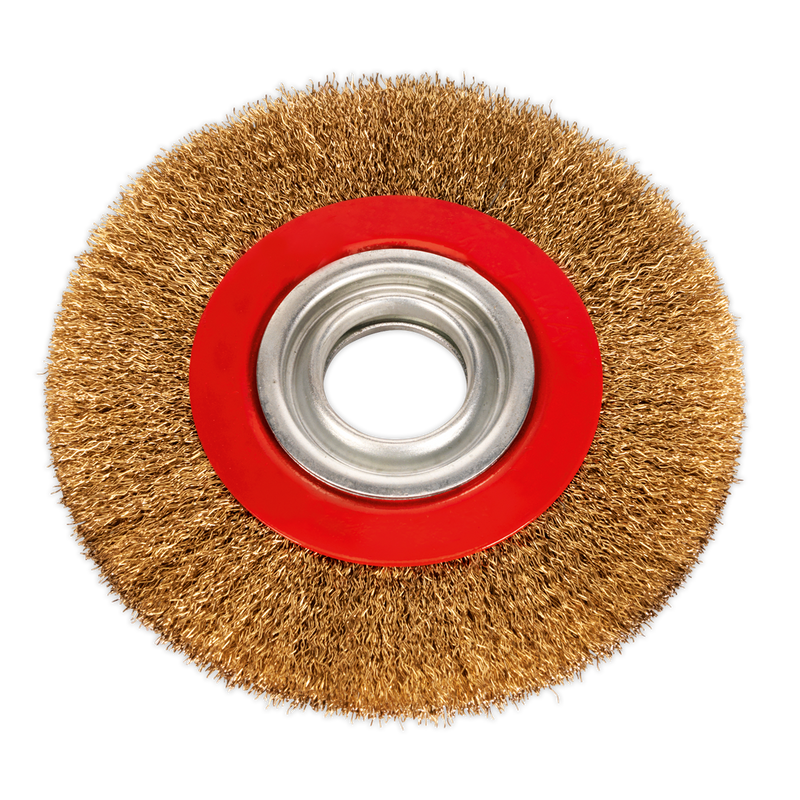 Wire Wheel ¯150 x 13mm 13mm Bore Narrow | Pipe Manufacturers Ltd..