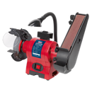 Bench Grinder ¯150mm with 50mm Belt Sander & Work Light 250W/230V | Pipe Manufacturers Ltd..