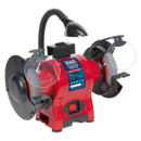 Bench Grinder ¯150mm with Work Light 250W/230V | Pipe Manufacturers Ltd..