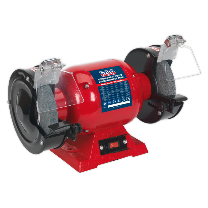 Bench Grinder ¯150mm 450W/230V Heavy-Duty | Pipe Manufacturers Ltd..