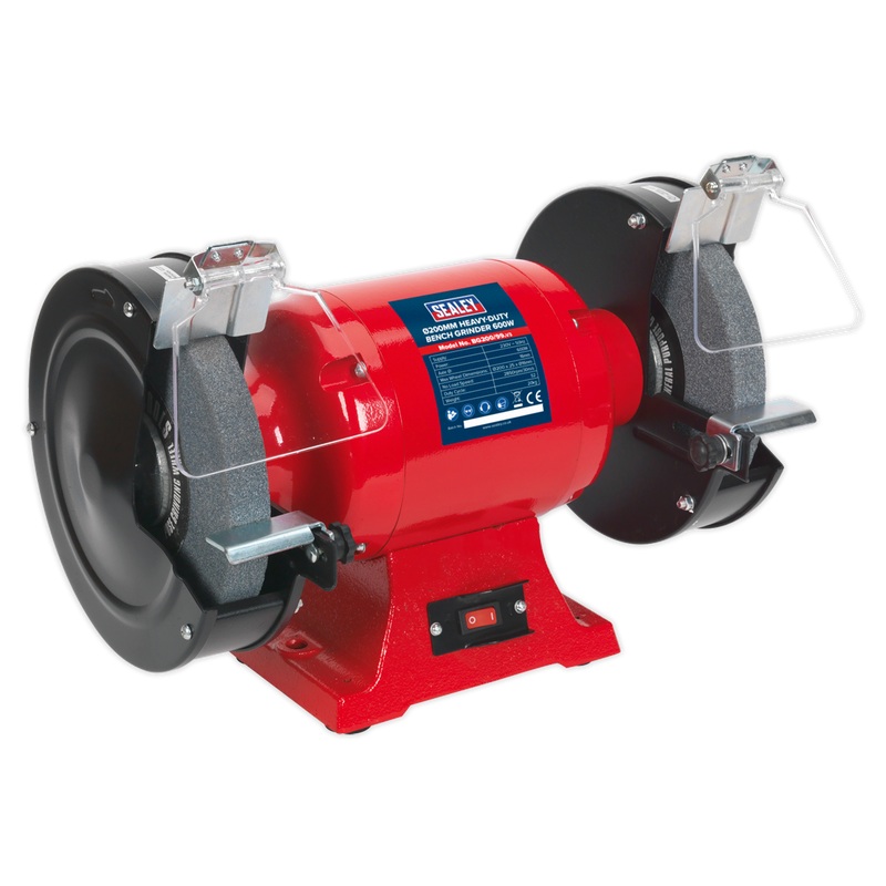 Bench Grinder ¯200mm 600W/230V Heavy-Duty | Pipe Manufacturers Ltd..