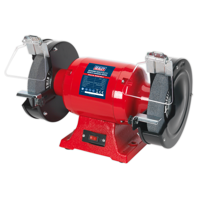 Bench Grinder ¯200mm 600W/230V Heavy-Duty | Pipe Manufacturers Ltd..