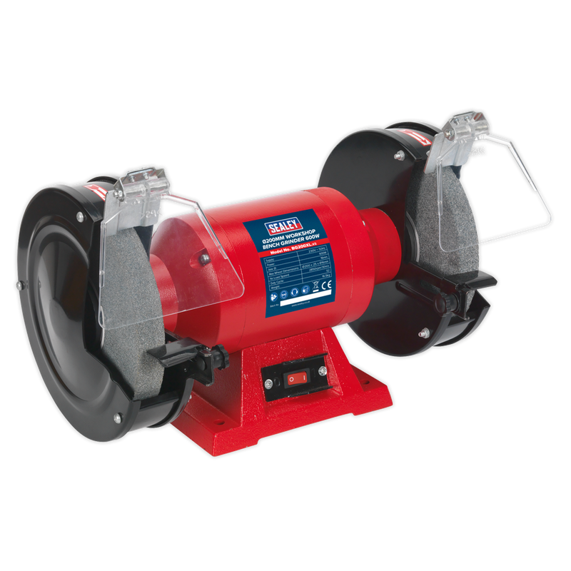 Bench Grinder ¯200mm 600W/230V | Pipe Manufacturers Ltd..