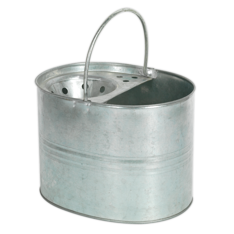 Mop Bucket 13L - Galvanized | Pipe Manufacturers Ltd..