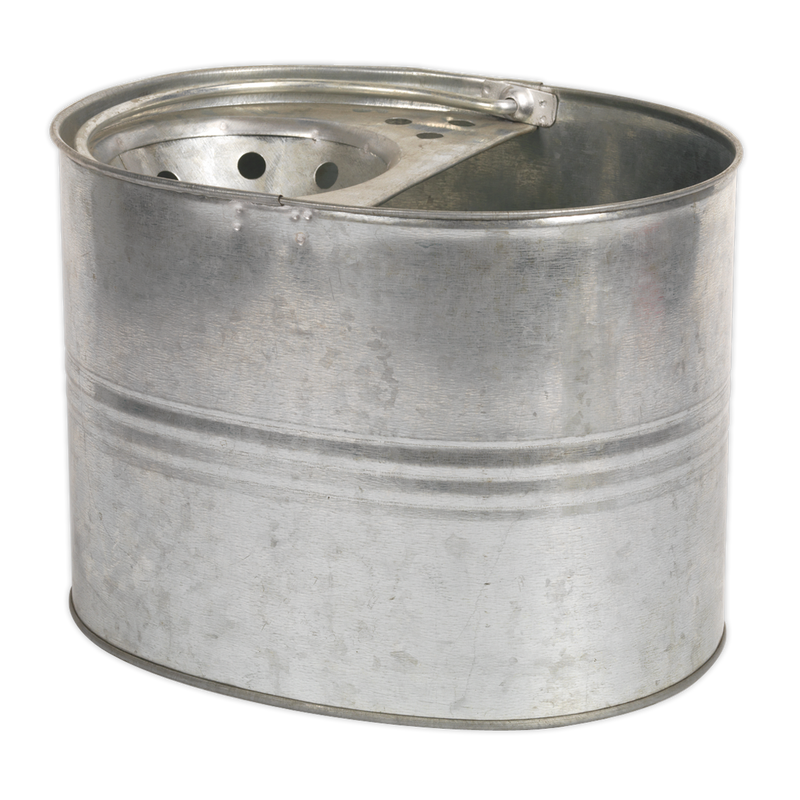 Mop Bucket 13L - Galvanized | Pipe Manufacturers Ltd..