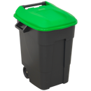 Refuse/Wheelie Bin 100L - Green | Pipe Manufacturers Ltd..