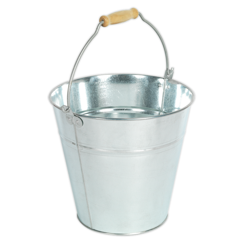 Bucket 14L - Galvanized | Pipe Manufacturers Ltd..