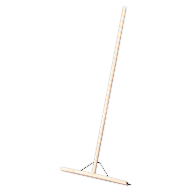 Rubber Floor Squeegee 24"(600mm) with Wooden Handle | Pipe Manufacturers Ltd..
