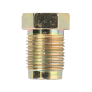 Brake Pipe Nut M12 x 1mm Male 1/4" Pipe DIN Form Pack of 10 | Pipe Manufacturers Ltd..