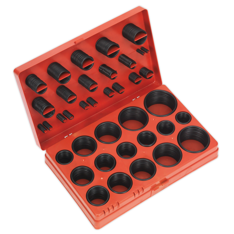 Rubber O-Ring Assortment 419pc - Metric | Pipe Manufacturers Ltd..