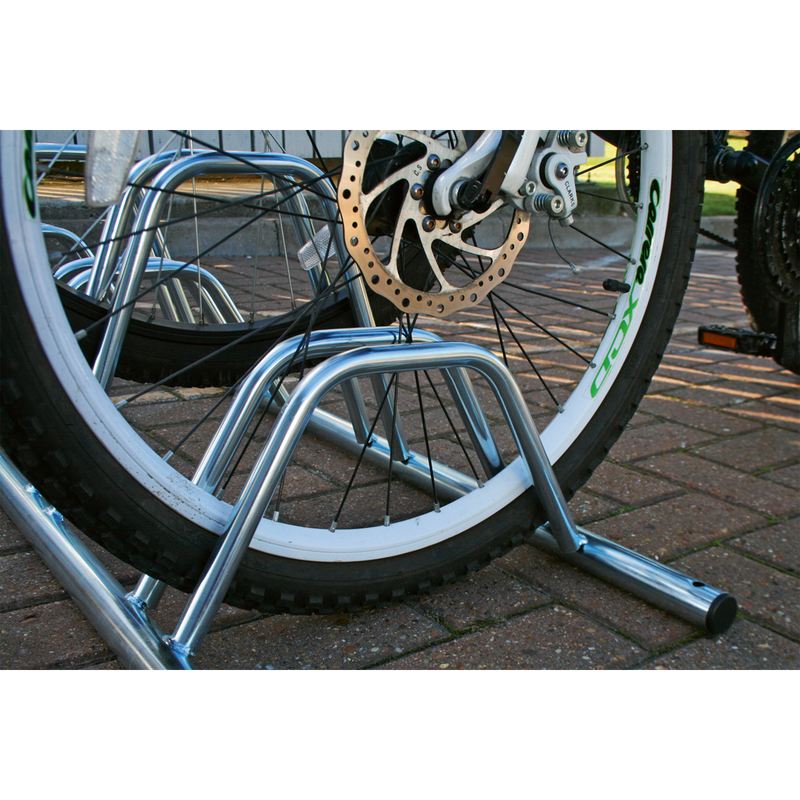 Bicycle Rack 5 Bicycle Dual Height | Pipe Manufacturers Ltd..