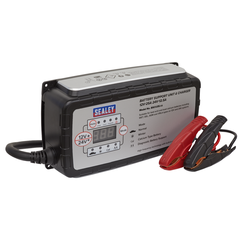 Battery Support Unit & Charger 12V-25A/24V-12.5A | Pipe Manufacturers Ltd..