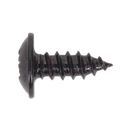 Self Tapping Screw 3.5 x 10mm Flanged Head Black Pozi BS 4174 Pack of 100 | Pipe Manufacturers Ltd..