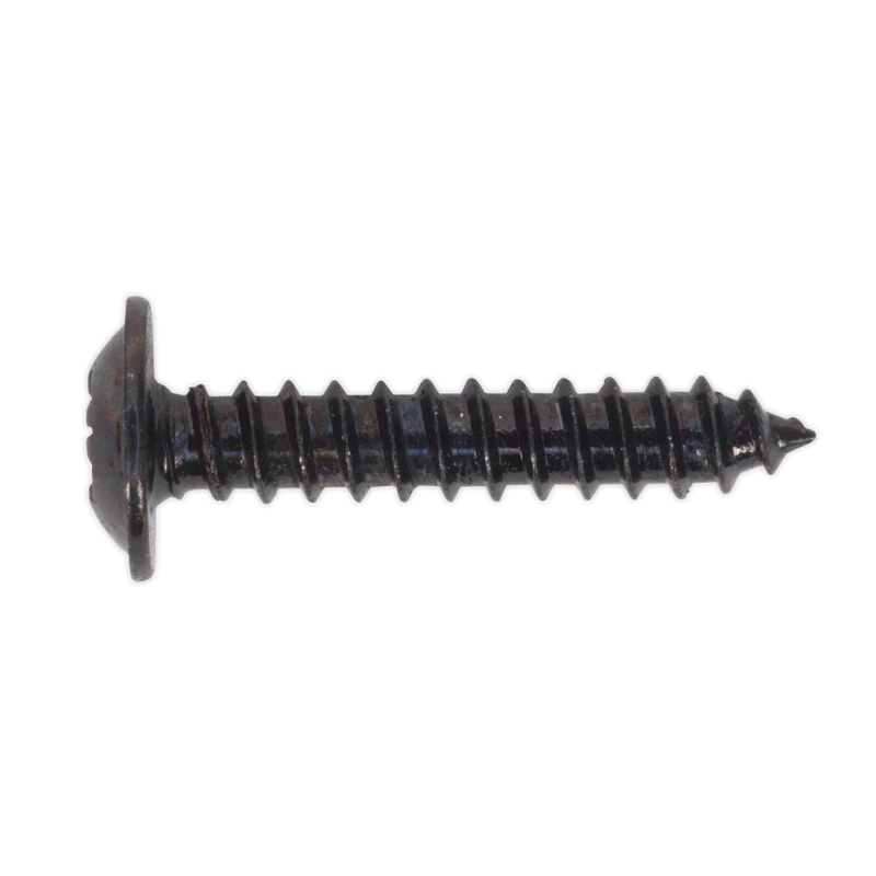 Self Tapping Screw 3.5 x 19mm Flanged Head Black Pozi BS 4174 Pack of 100 | Pipe Manufacturers Ltd..