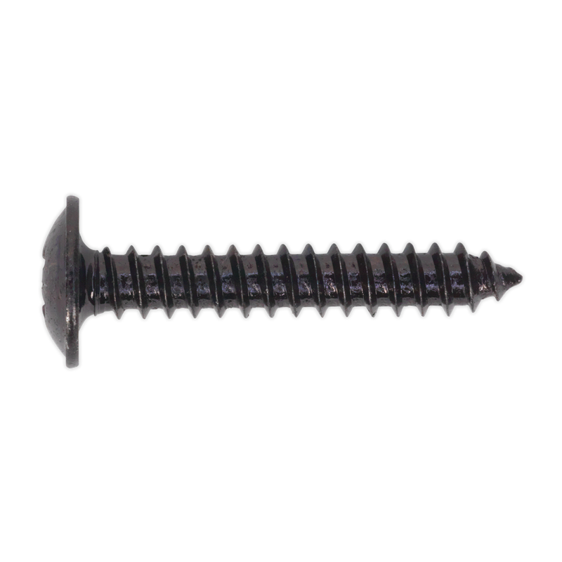 Self Tapping Screw 4.2 x 25mm Flanged Head Black Pozi BS 4174 Pack of 100 | Pipe Manufacturers Ltd..