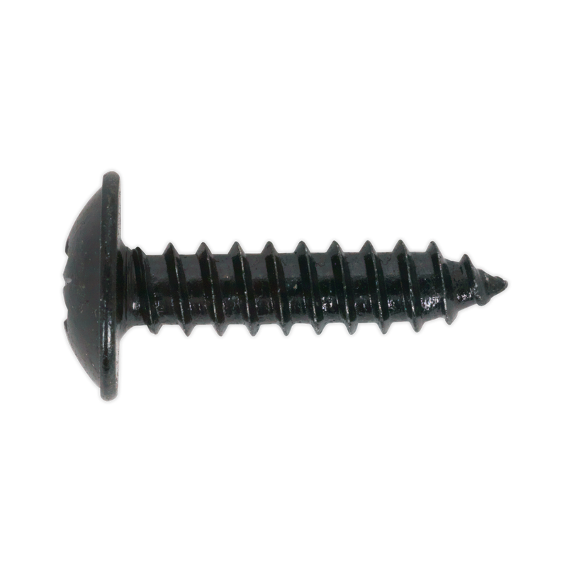 Self Tapping Screw 4.8 x 13mm Flanged Head Black Pozi BS 4174 Pack of 100 | Pipe Manufacturers Ltd..