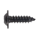Self Tapping Screw 4.8 x 16mm Flanged Head Black Pozi BS 4174 Pack of 100 | Pipe Manufacturers Ltd..