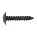 Self Tapping Screw 4.8 x 25mm Flanged Head Black Pozi BS 4174 Pack of 100 | Pipe Manufacturers Ltd..