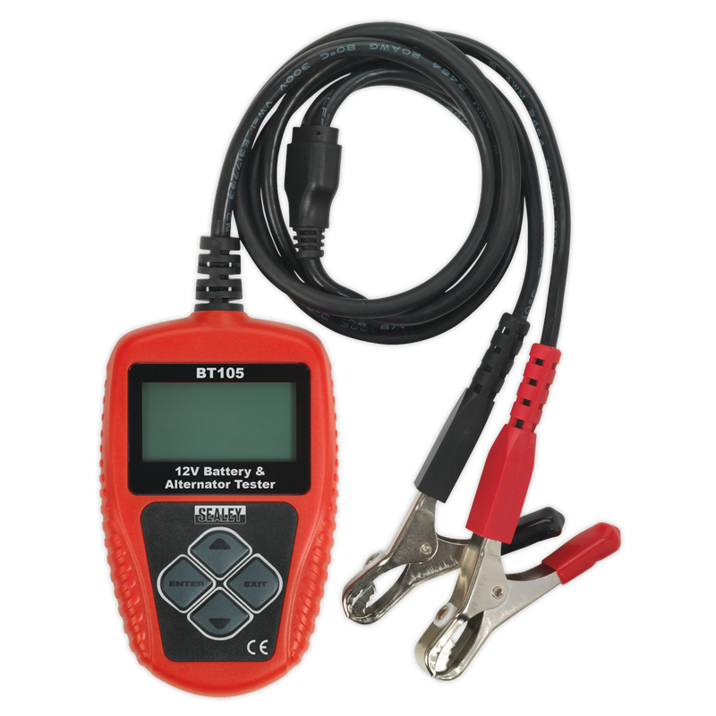 Digital Battery & Alternator Tester 12V | Pipe Manufacturers Ltd..