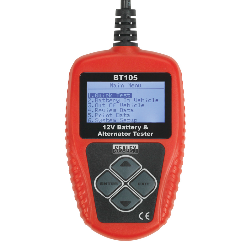 Digital Battery & Alternator Tester 12V | Pipe Manufacturers Ltd..