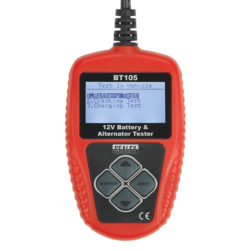 Digital Battery & Alternator Tester 12V | Pipe Manufacturers Ltd..