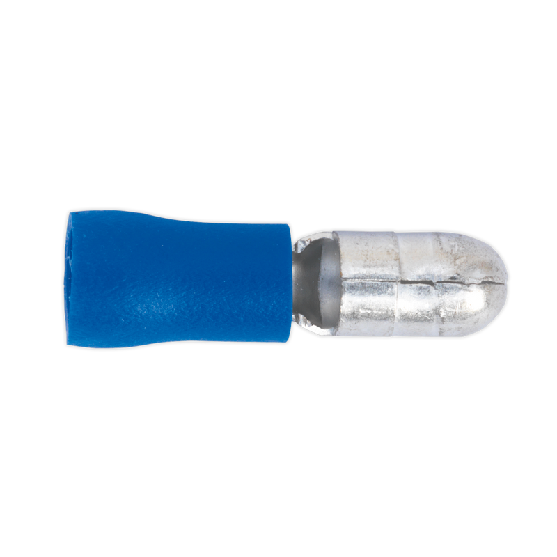 Bullet Terminal ¯5mm Male Blue Pack of 100 | Pipe Manufacturers Ltd..