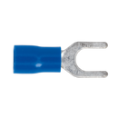 Easy-Entry Fork Terminal ¯5.3mm (2BA) Blue Pack of 100 | Pipe Manufacturers Ltd..