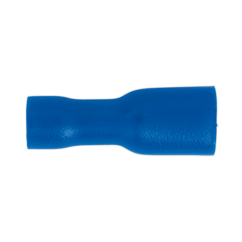 Fully Insulated Terminal 4.8mm Female Blue Pack of 100 | Pipe Manufacturers Ltd..