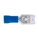 Piggy-Back Terminal 6.3mm Blue Pack of 100 | Pipe Manufacturers Ltd..